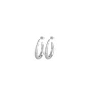 Dyrberg/Kern Frankie Hoop Earrings, Silver image