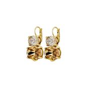 Dyrberg/Kern Globlue Earrings, Golden image