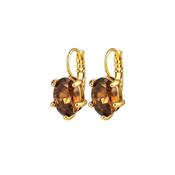 Dyrberg/Kern Kirsty Earrings, Brown &amp; Gold image