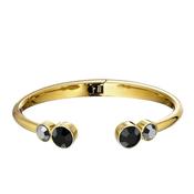 Dyrberg/Kern Mate Bracelet, Black &amp; Gold image