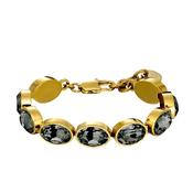 Dyrberg/Kern Opaline Bracelet, Grey &amp; Gold image