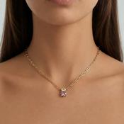 Dyrberg/Kern Serafine Necklace, Vintage Rose &amp; Gold image