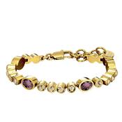 Dyrberg/Kern Sophia Bracelet, Vintage Rose &amp; Gold image