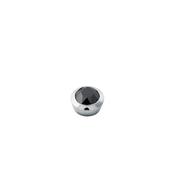 Dyrberg/Kern Strength Ring Topper, Silver &amp; Black