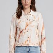 Dolcezza Reeds by the Shore Linen Jacket, Cream image