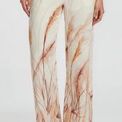 Dolcezza Reeds by the Shore Straight Leg Trousers, Cream