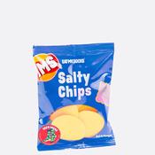 Eat My Socks Salty Chips Socks, Blue Multi