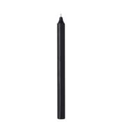 Eddingtons Rustic Dinner Candle, Black image