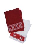 Eddingtons Nordic Winter Terry Tea Towels Set of 2 image