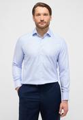 1863 By Eterna Comfort Fit Checkered Shirt, Blue image