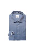 1863 by Eterna Comfort Fit Textured Shirt, Blue image