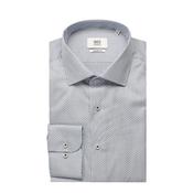 1863 By Eterna Modern Fit Print Shirt, Light Blue