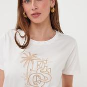 Esqualo Tropical Print T-Shirt, White