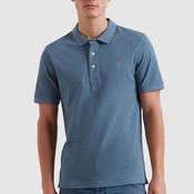 Farah Blanes Polo Shirt, Blue Tide Marl image