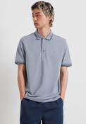 Farah Bowes Tipped Polo Shirt, Icelandic Blue image