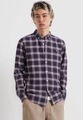 Farah Brewer Check Oxford Shirt, Deep Purple image