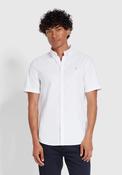 Farah Brewer Oxford Shirt, White image