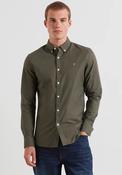 Farah Brewer Slim Fit Oxford Shirt, Rosemary Green image