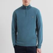 Farah Redchurch Quarter Zip Sweater, Chalk Blue