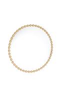 Fern Cottage Round Bead Mirror, Gold image