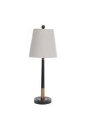 Fern Cottage Biscay Table Lamp, Black &amp; Gold image