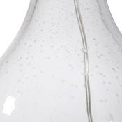 Fern Cottage Bubble Glass Table Lamp, White image