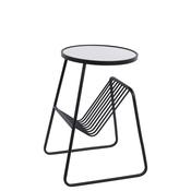 Fern Cottage Magazine Rack Side Table, Black image