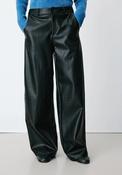 Grace &amp; Mila Alfie Faux-Leather Trousers, Black image