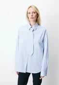 Grace &amp; Mila Athena Pinstriped Shirt, Blue image