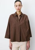 Grace &amp; Mila Relaxed Shirt, Brown image