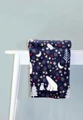 Fusion Starry Night Fleece Throw, Navy