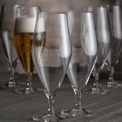 Galway Crystal Tivoli Cheers Craft Beer Glasses, Set of 6