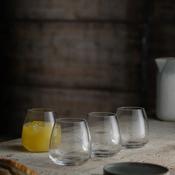 Galway Crystal Tivoli Tumbler Glasses, Set of 4