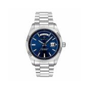 Gant Men’s Fairfax Watch, Silver &amp; Navy image