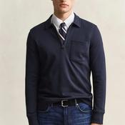 Gant Half Zip Collar Sweatshirt, Navy image