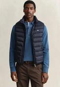 Gant Light Down Gilet, Navy image