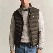 Gant Light Down Gilet, Shadow Brown image