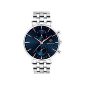 Gant Men’s Park Hill Day Date II Watch, Silver &amp; Navy image