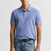 Gant Shield Pique Polo Shirt, Blue image