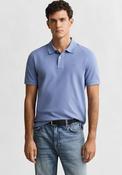Gant Shield Pique Polo Shirt, Blue image
