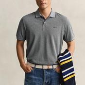 Gant 2 Tone Polo Shirt, Evening Blue image
