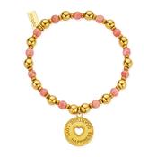ChloBo Harmony of the Heart Bracelet, Gold image