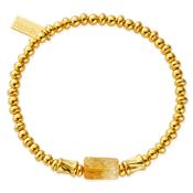 ChloBo Joy Spirit Stone Bracelet, Gold