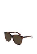 Gucci GG0022S Sunglasses, Havana image