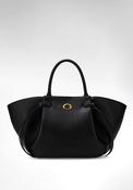 Guess Allegra Girlfriend Faux Leather Tote Bag, Black image