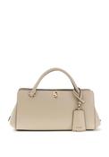 Guess Audrey Small Satchel Bag, Light Taupe image