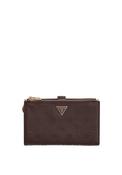 Guess Blake SLG Large Double Zip Organiser Wallet, Brown image