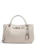 Guess Carmella Medium Girlfriend Grab Bag, Cream image