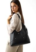 Guess Darcy Large Satchel Bag, Black image