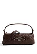 Guess Frances Mini Shoulder Bag, Brown image